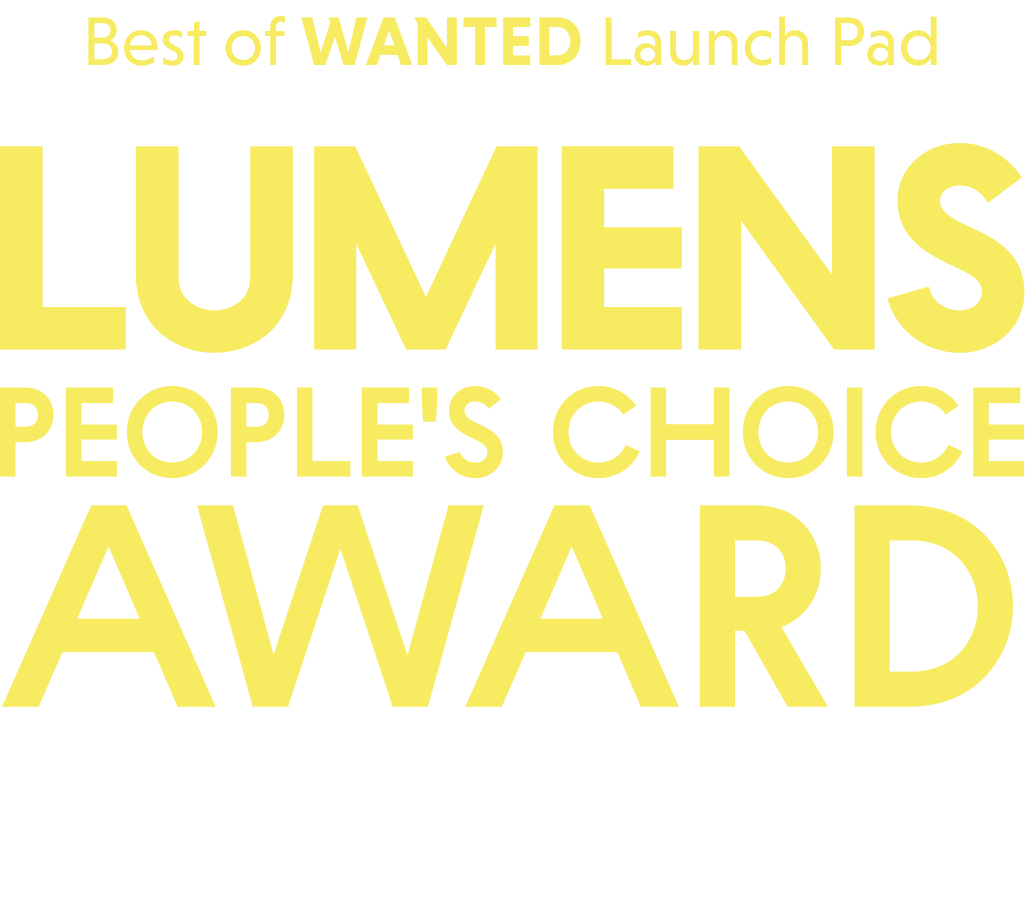 Best of WANTED Launch Pad: Lumens People's Choice Award logo