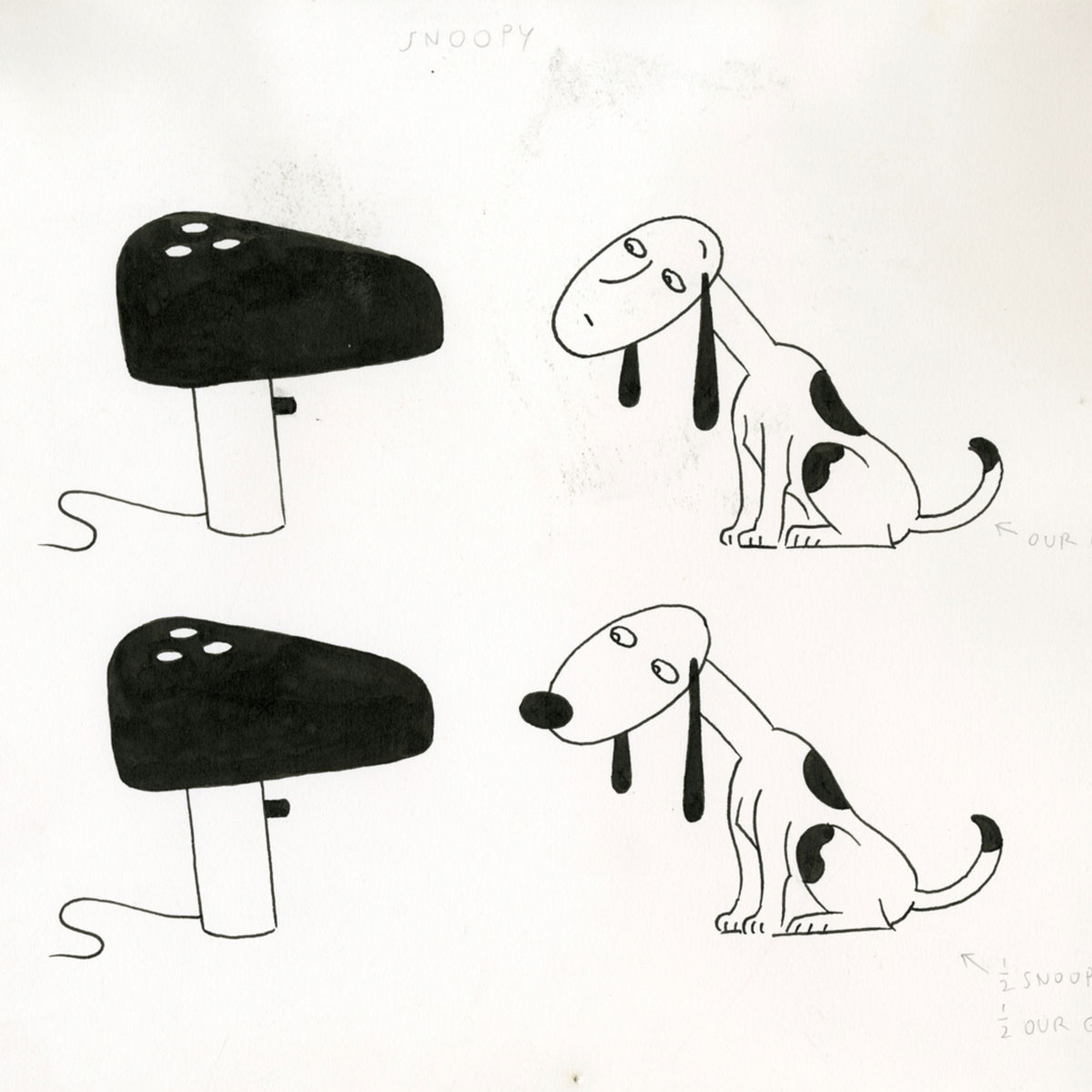 Snoopy Illustrations by Steven Guarnaccia.