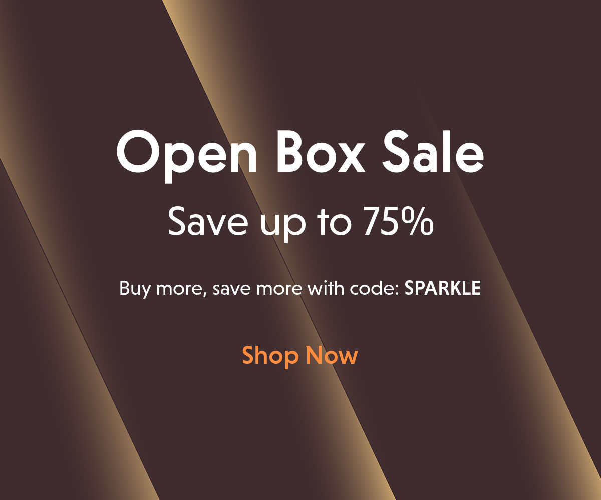 Open Box Sale.