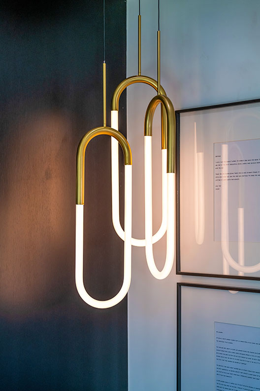 Huron LED Multi-Light Pendant by Kuzco Lighting.