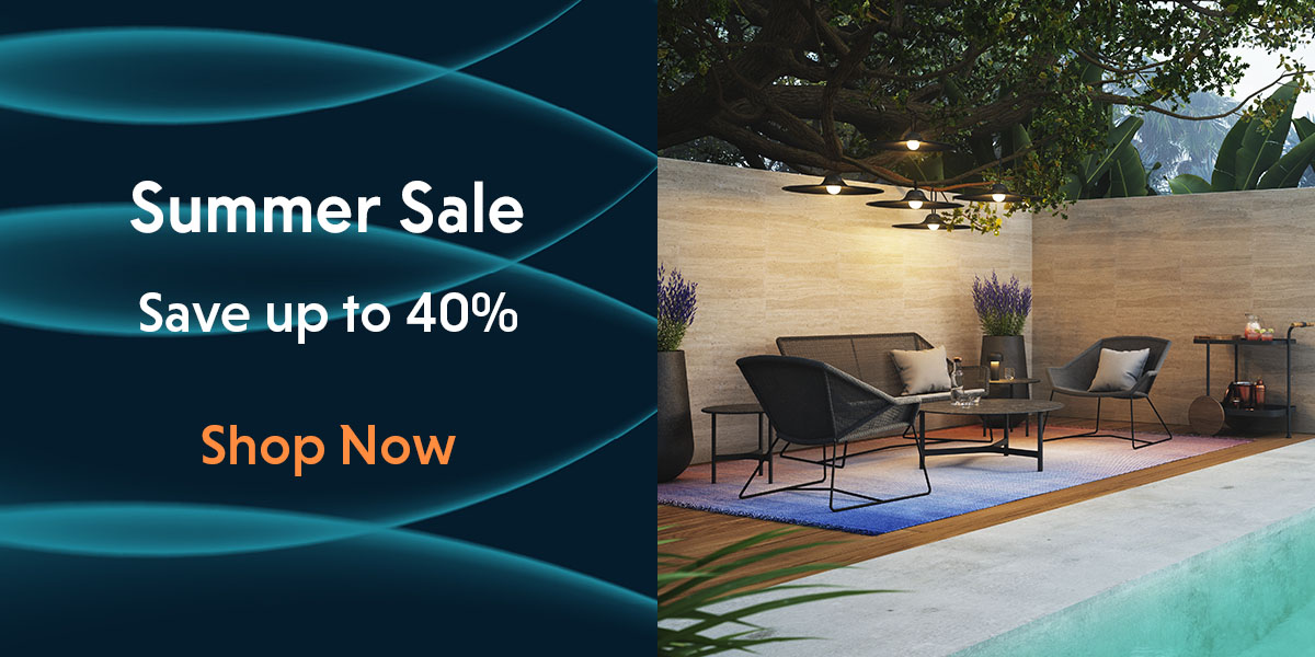 Summer Sale. Save up to 40%.