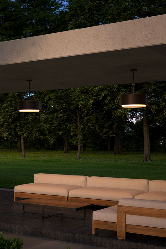 Roton Outdoor Pendant by Tech Lighting.