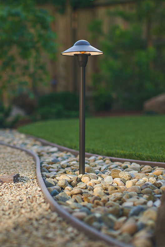 Dome Path Light by Kichler.