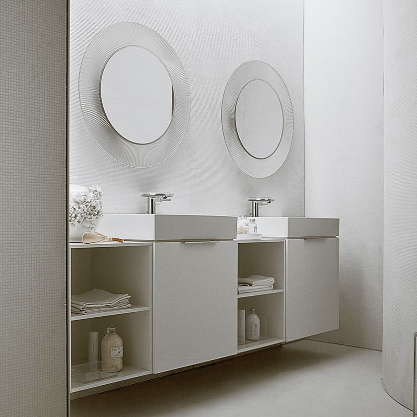 All Saints Mirror by Ludovica and Roberto Palomba for Kartell.