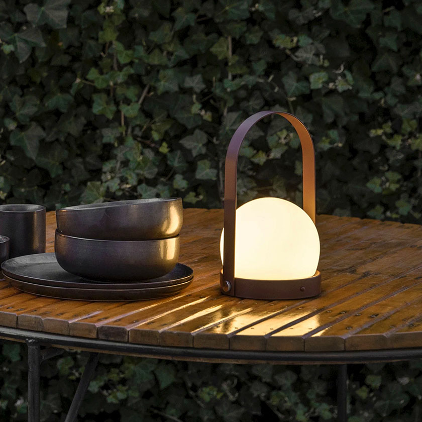 Carrie Rechargeable LED Table Lamp by Norm Architects for Audo Copenhagen