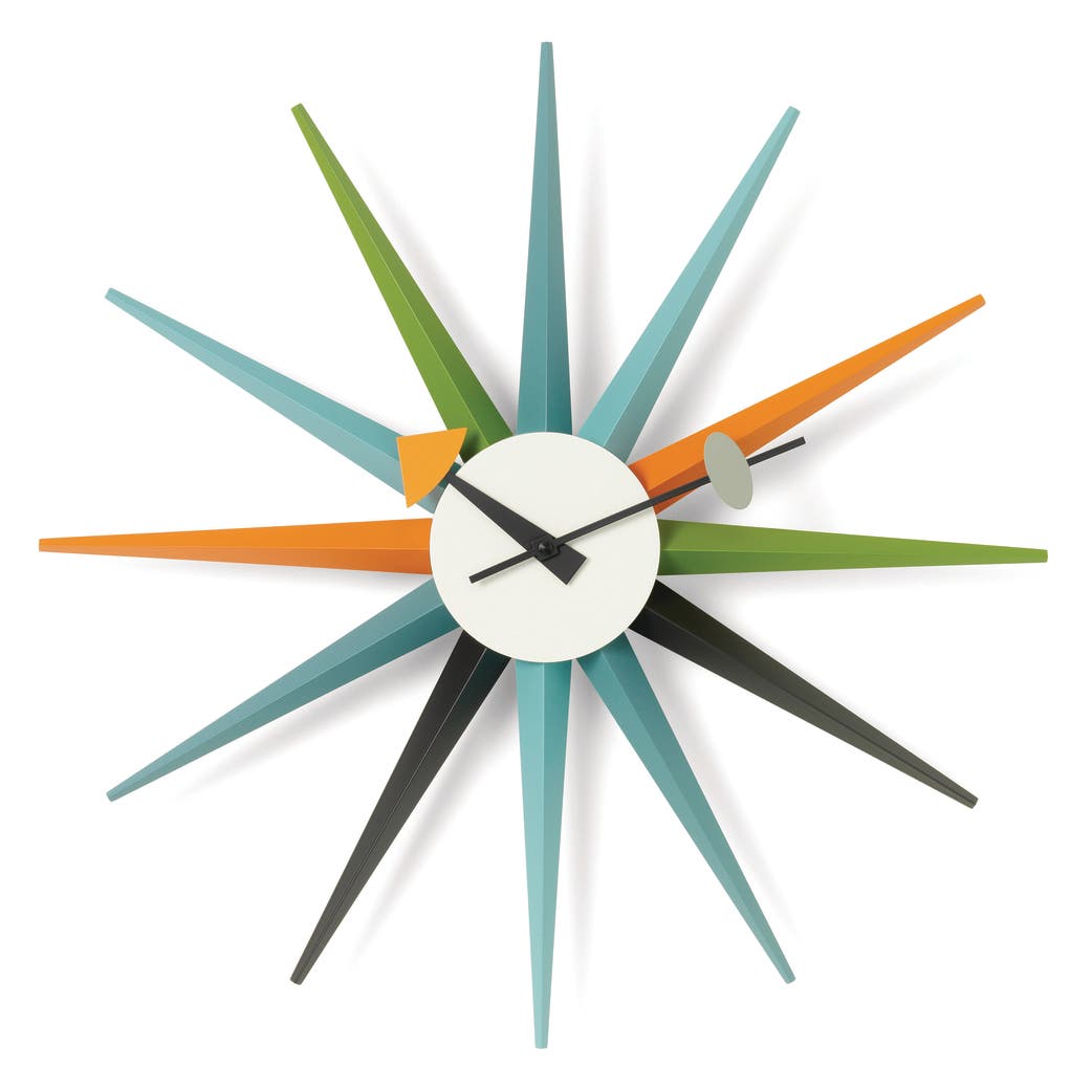 Nelson Sunburst Clock by Vitra