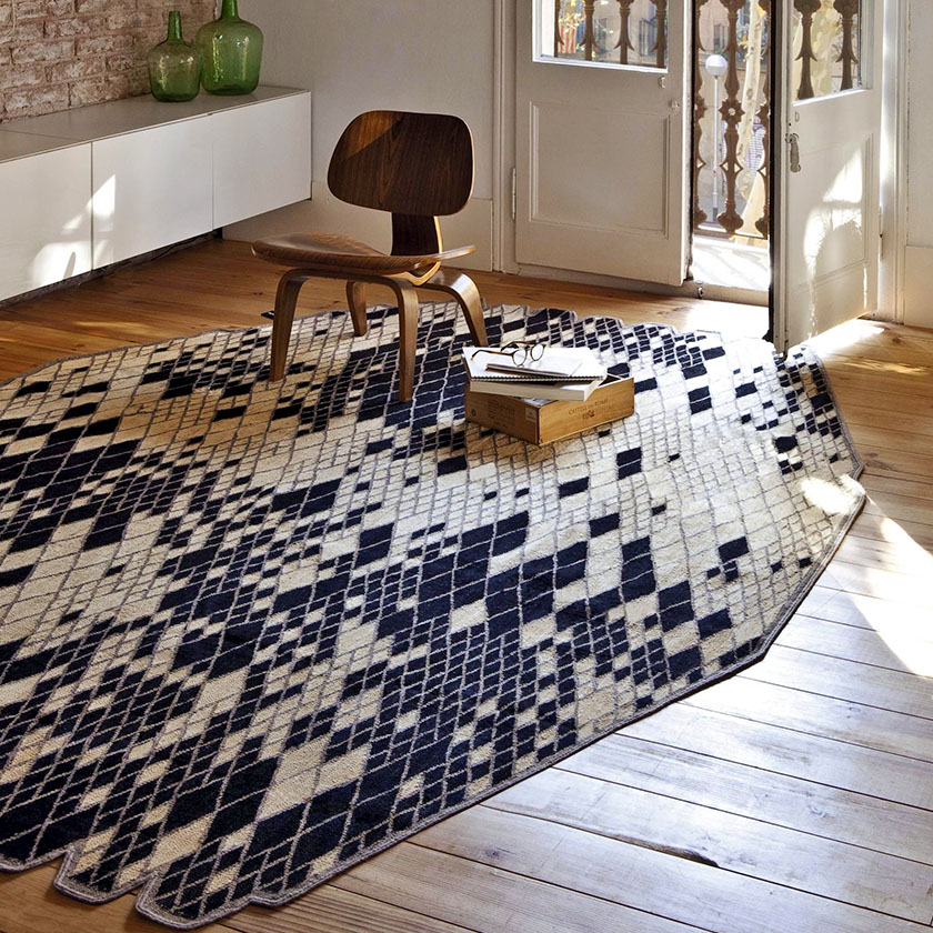 Losanges Rug by Ronan & Erwan Bouroullec for Nanimarquina.