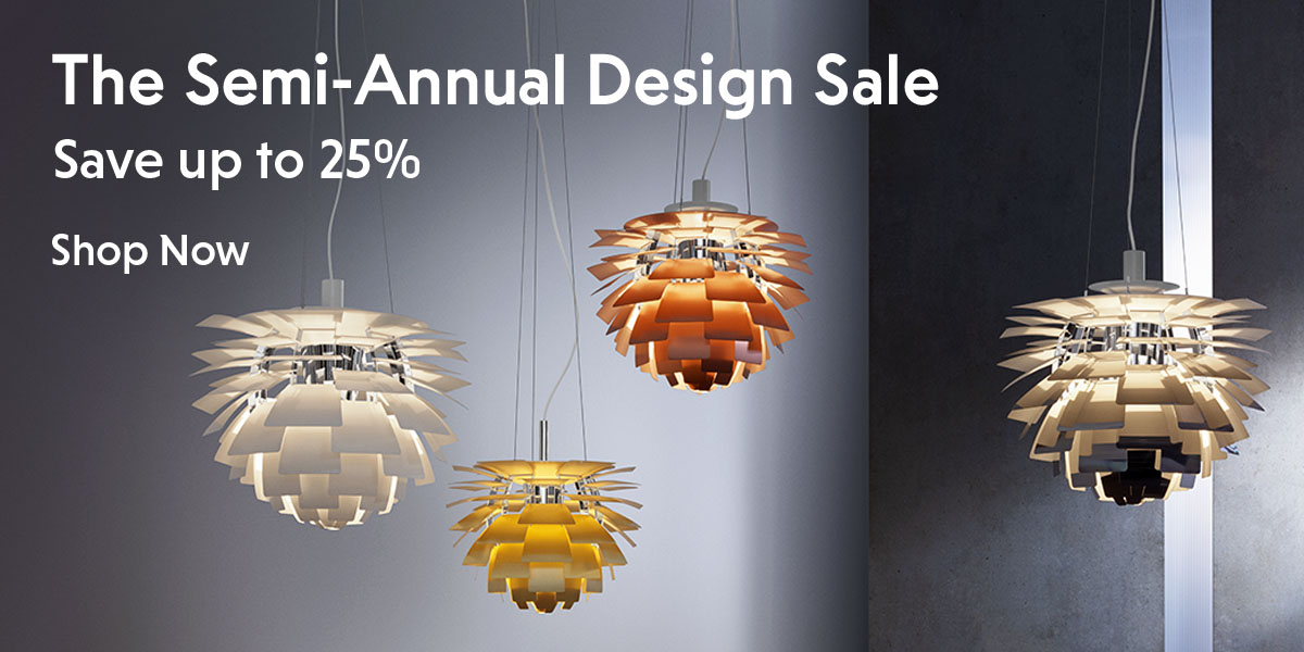 The Semi-Annual Design Sale. Save up to 20%.