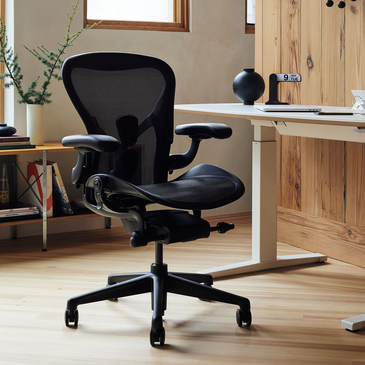 Office space with Aeron Chair.