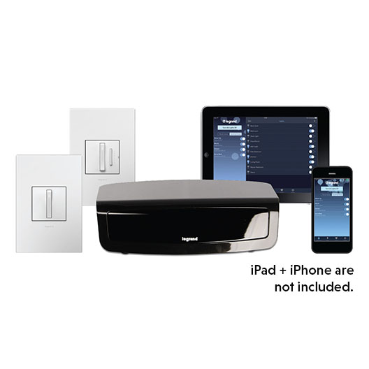 Wi-Fi Lighting Starter Kit by Legrand Adorne.