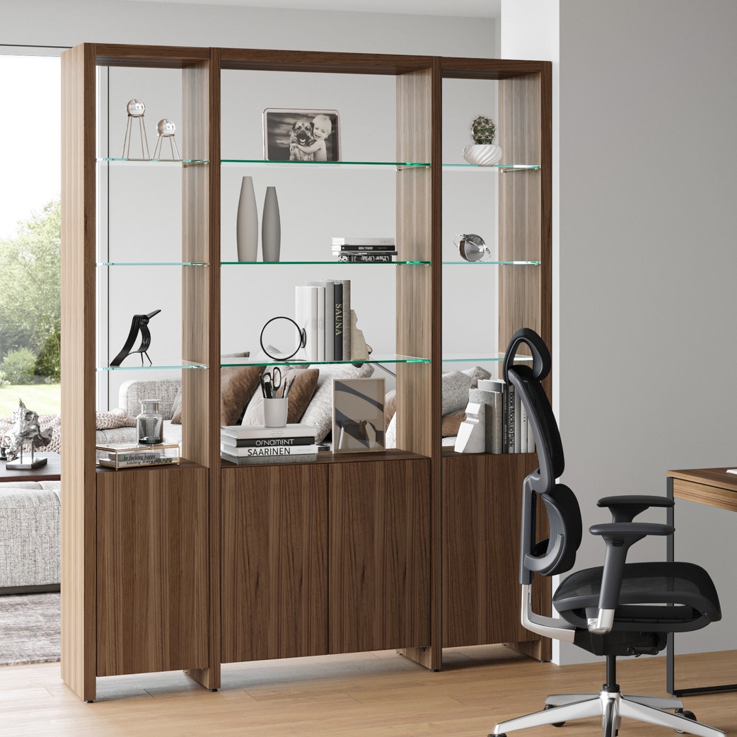 Office Bookcases + Shelves