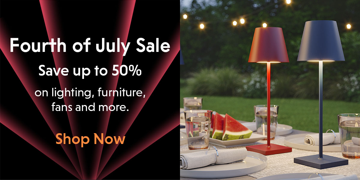 Fourth of July Sale. Save up to 50%.