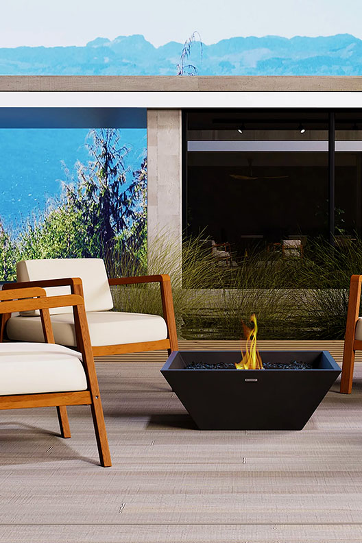 Outdoor Fireplaces.