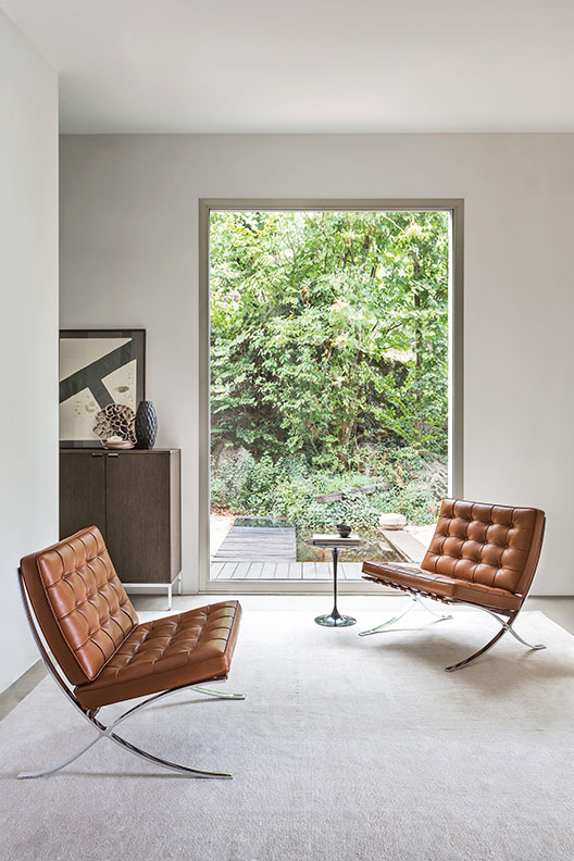 Barcelona Chair by Knoll®.