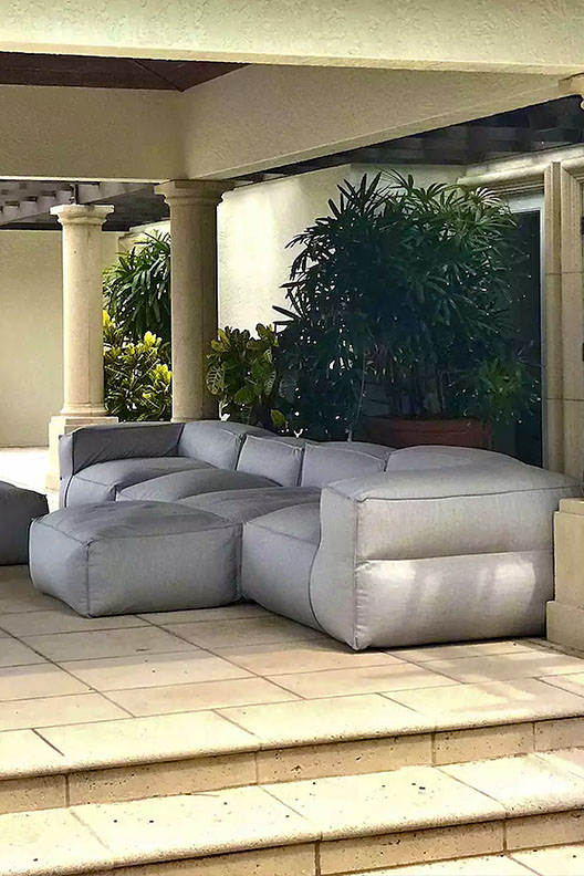 5-Piece Outdoor Sofa Set by David Di Meco Design for Spazio.