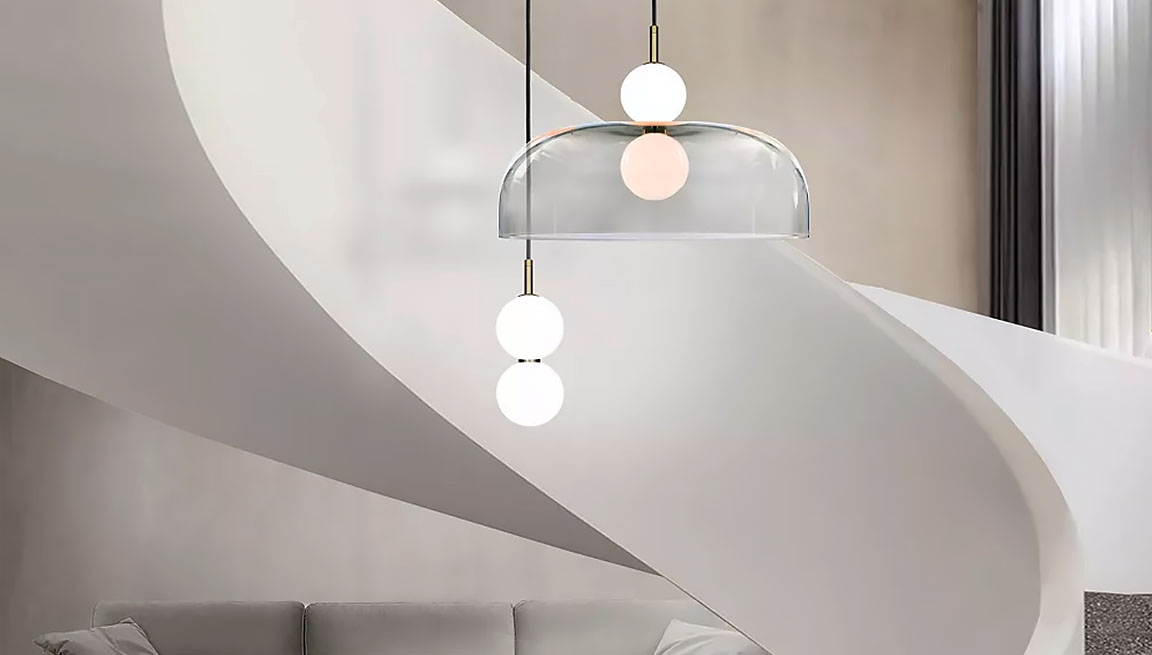 Echo LED Multi-Light Pendant by Marc Wood for Marc Wood Studio.