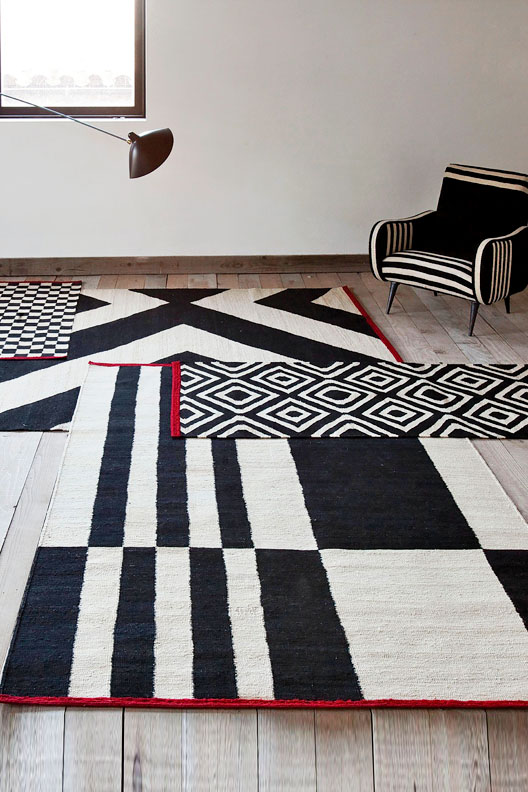 Melange Stripes 1 Rug by Sybilla for Nanimarquina.