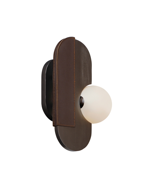 Stitched Wall Sconce by Studio M
