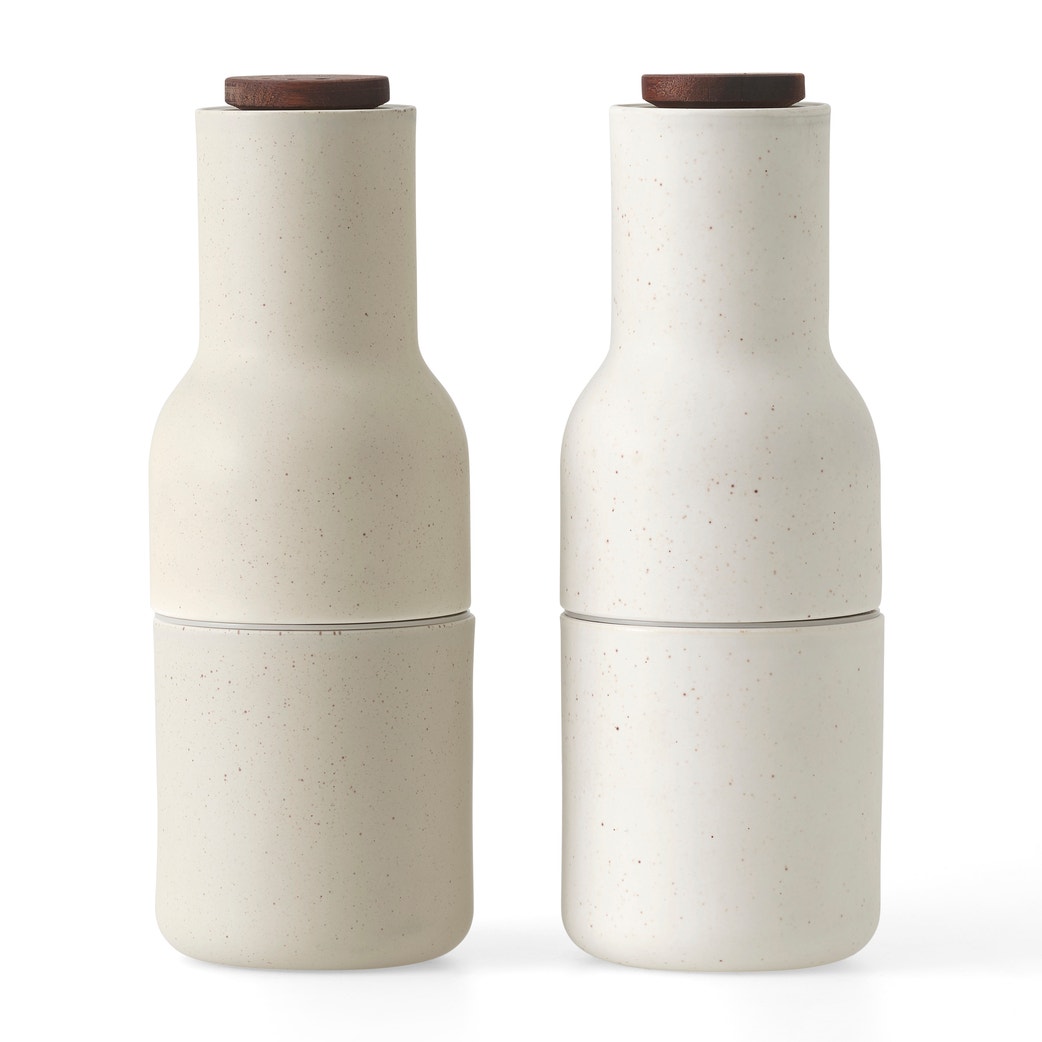 Ceramic Bottle Grinder, Set of 2 by Audo Copenhagen