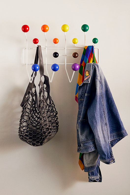 Eames® Hang-It-All Pride Edition by Charles + Ray Eames for Herman Miller®.