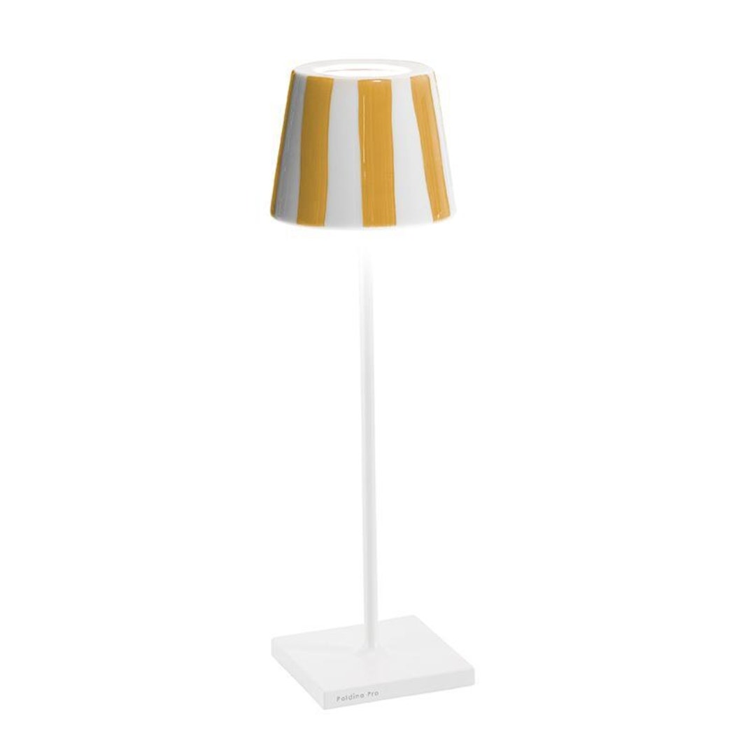 Poldina Lido Rechargeable LED Table Lamp by Zafferano America
