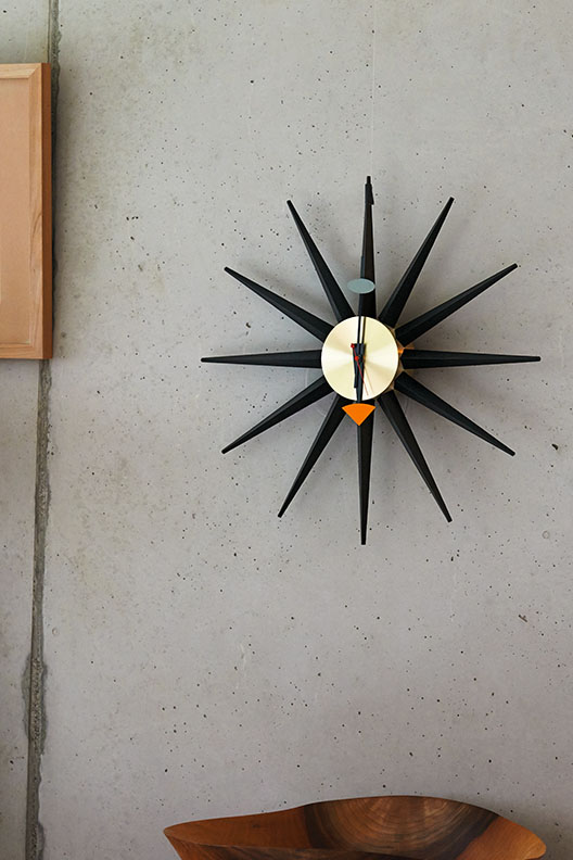 Nelson Sunburst Clock by Vitra.