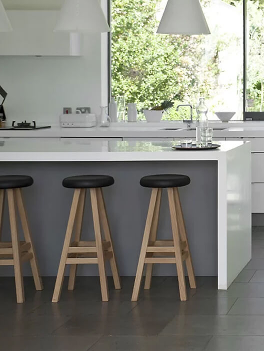 Oki-Nami Stool by Case Furniture