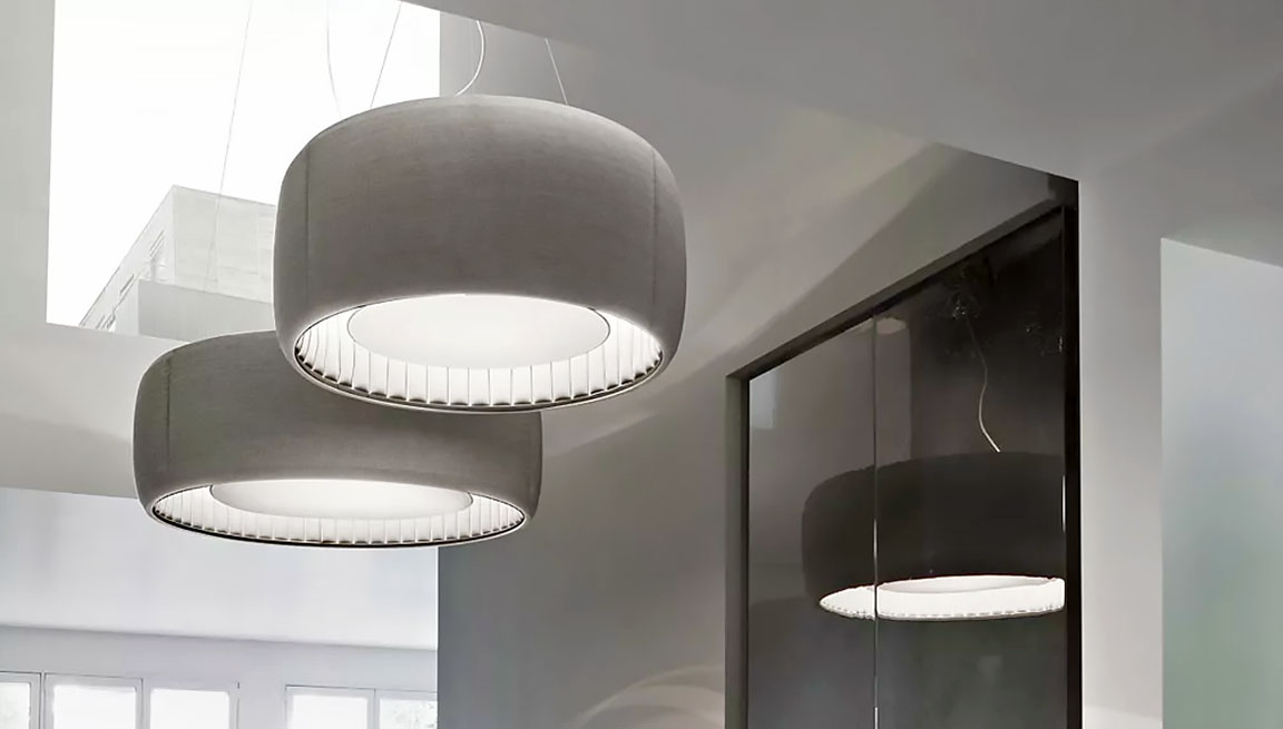 Silenzio Pendant by Luceplan.