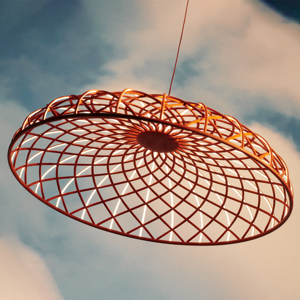 Skynest LED Pendant by Marcel Wanders for FLOS