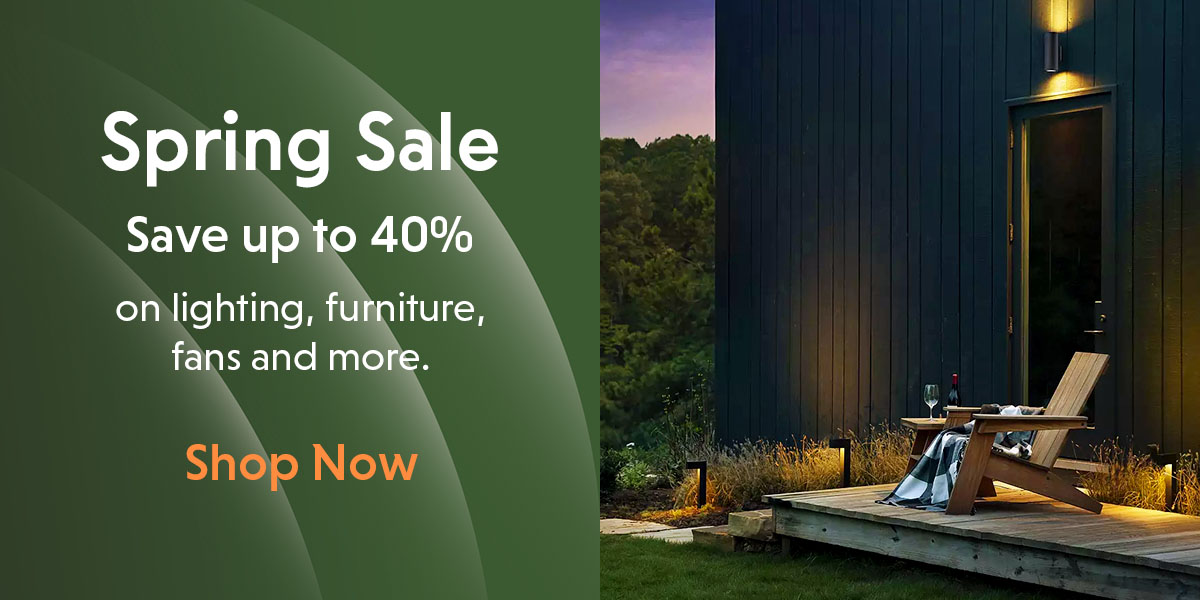 Spring Sale. Save up to 40%.