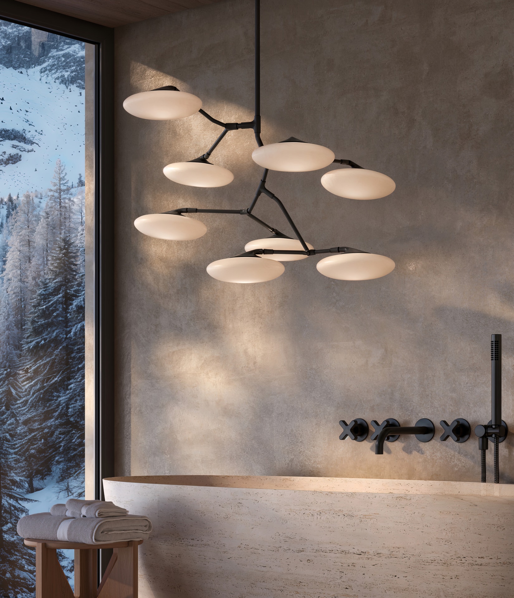 Bathroom Pendants & Chandeliers