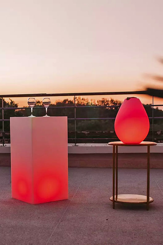 Vessel 2 Bluetooth LED Indoor/Outdoor Lamp by Smart & Green.