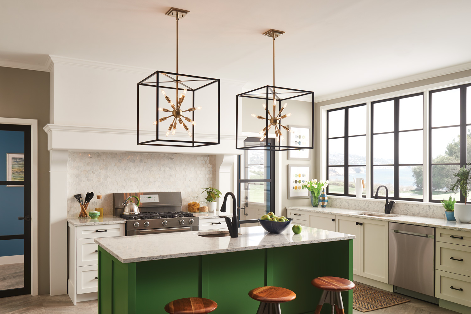 Glendale Chandelier by Hudson Valley Lighting.