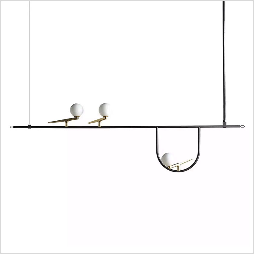 Yanzi Linear Suspension by Artemide.