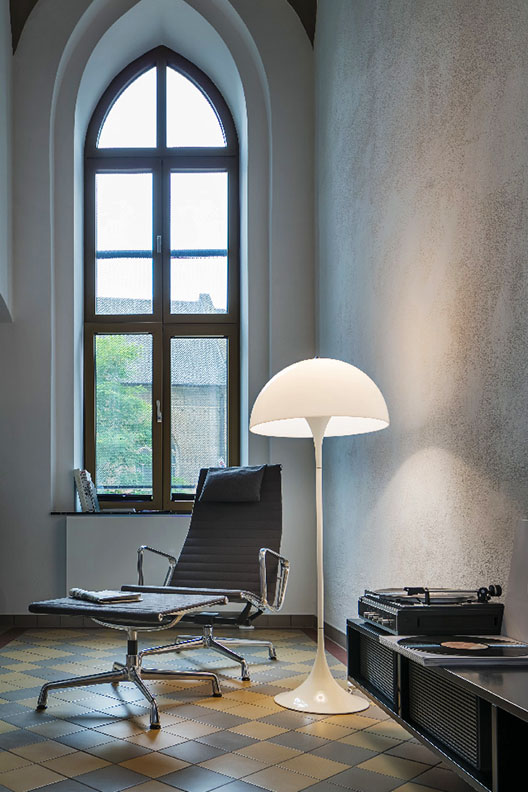 Panthella Floor Lamp by Louis Poulsen.