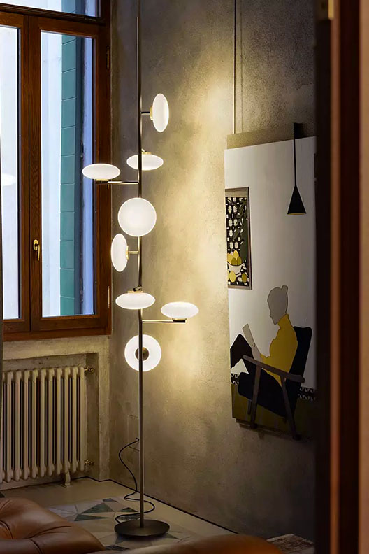 Mami LED Ceiling/Floor Lamp by Umberto Asnago for Penta.