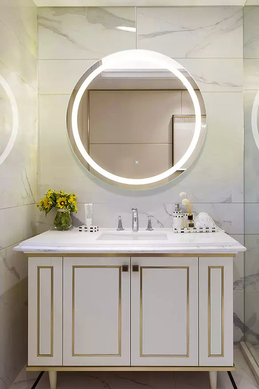 Lighted Mirrors.