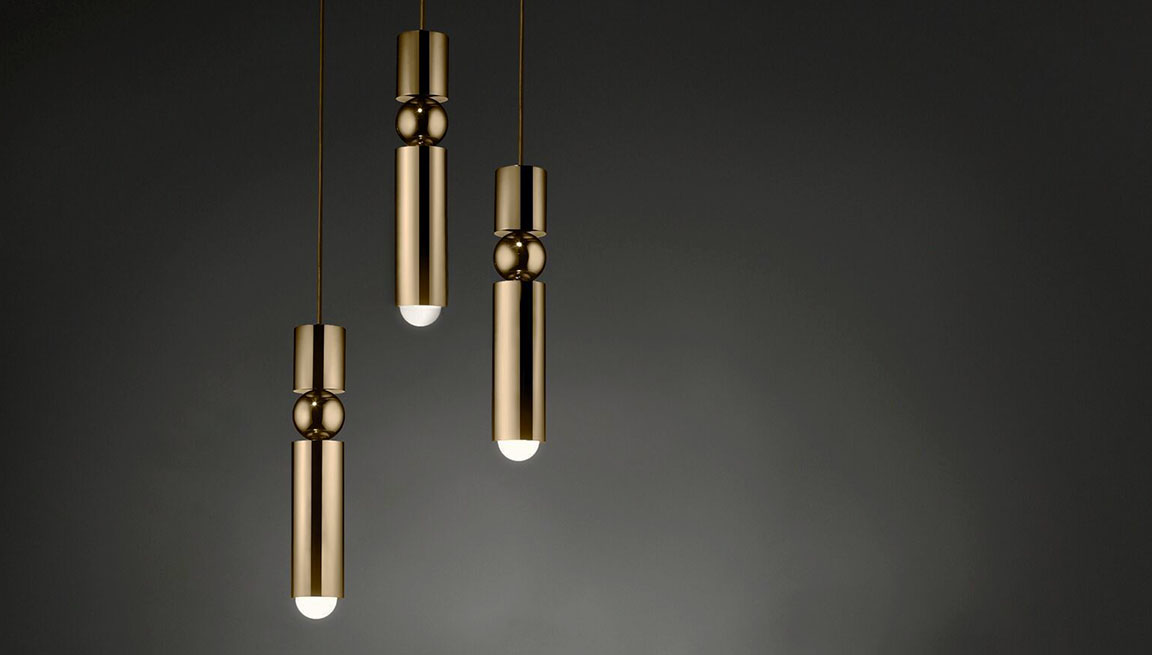 Falcrum LED Mini Pendant Light by Lee Broom