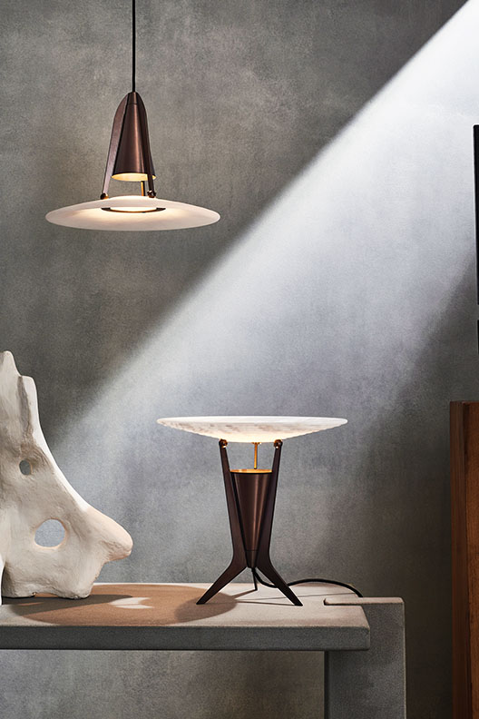 Aragon Table Lamp by Will Earl for J. Adams & Co.