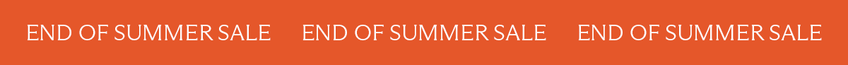 End of Summer Sale