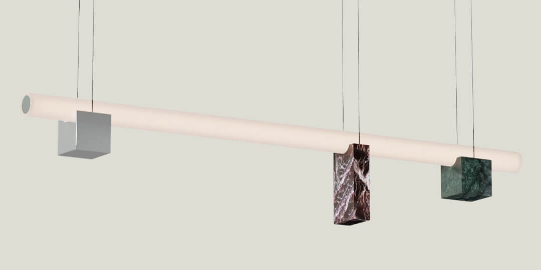 Isle 02 B LED Linear Suspension