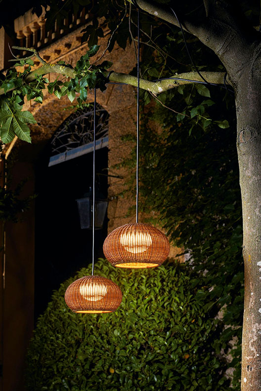 Garota Outdoor Plug-In LED Pendant by Bover.