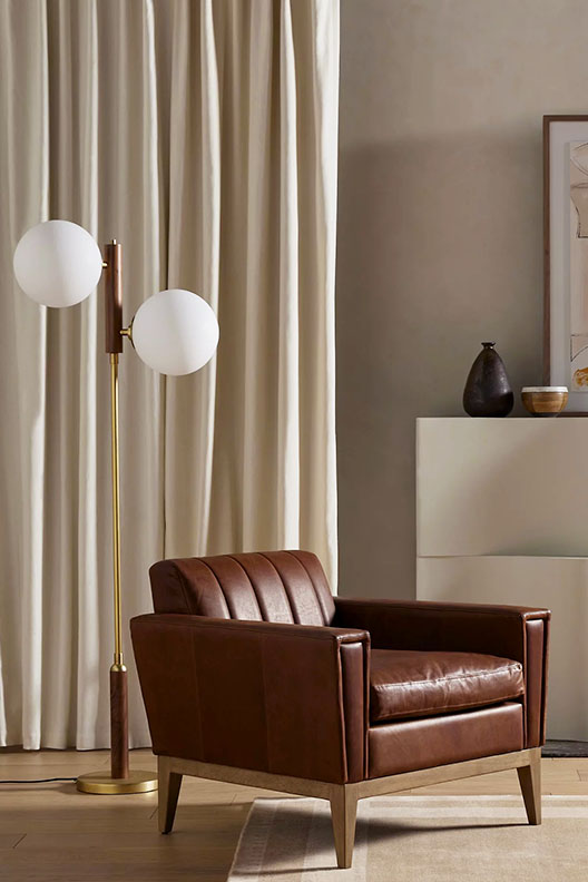 Floor + Table Lamps.
