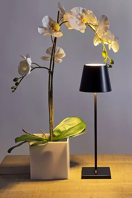 Poldina PRO Rechargeable LED Table Lamp by Zafferano America.