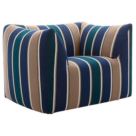 Le Bambole Outdoor Armchair by Mario Bellini for B&B Italia