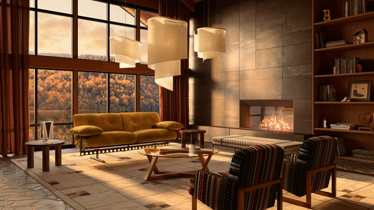 Living room, designed.