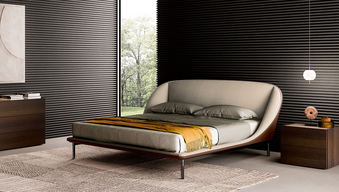 Domenica Bed by Simone Bonanni for Pianca.