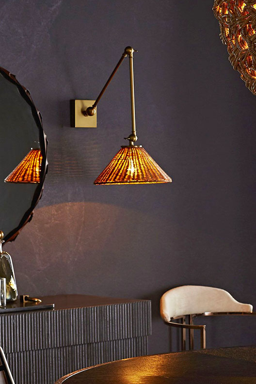 Padma Swing Arm Wall Sconce by Windsor Smith for Arteriors.