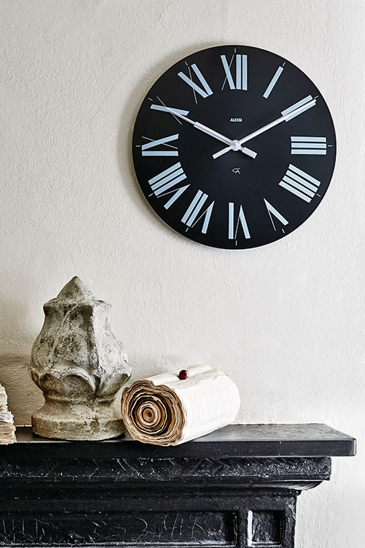 Firenze Wall Clock by Achille Castiglioni + Pier Giacomo Castiglioni for Alessi.