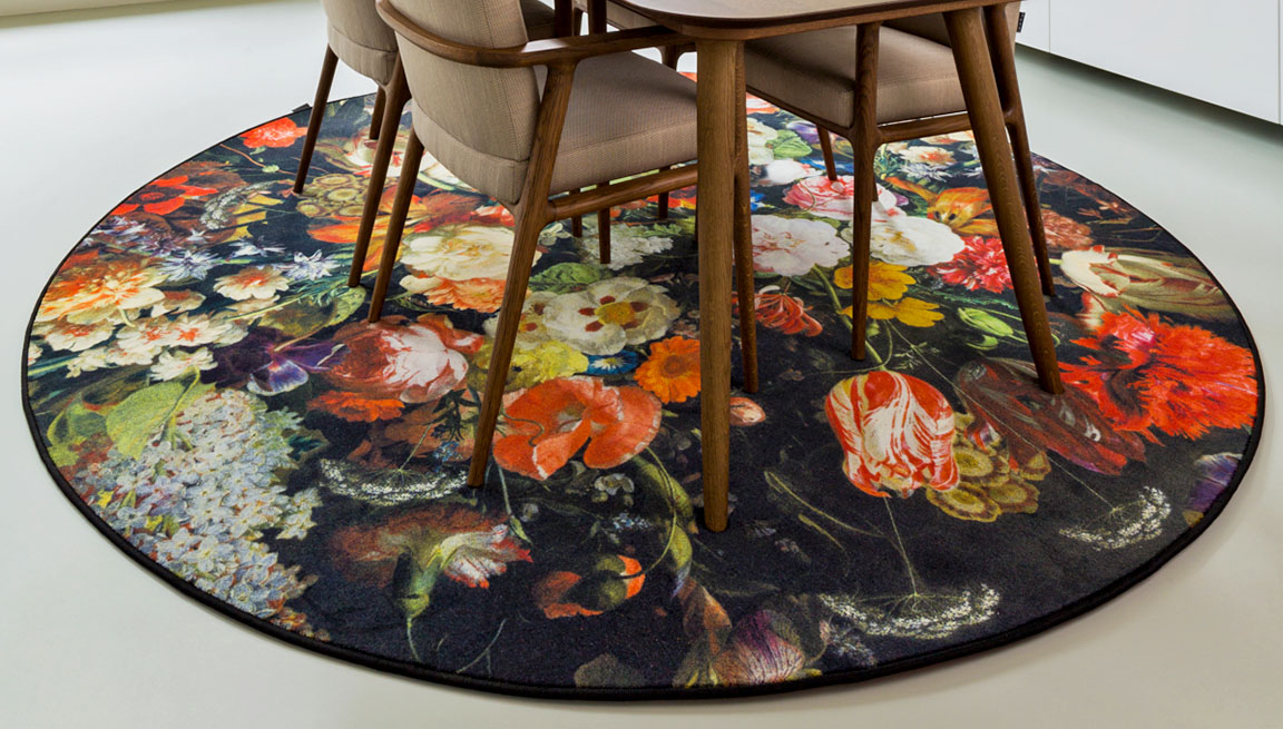 Eden Queen Round Rug by Moooi Carpets